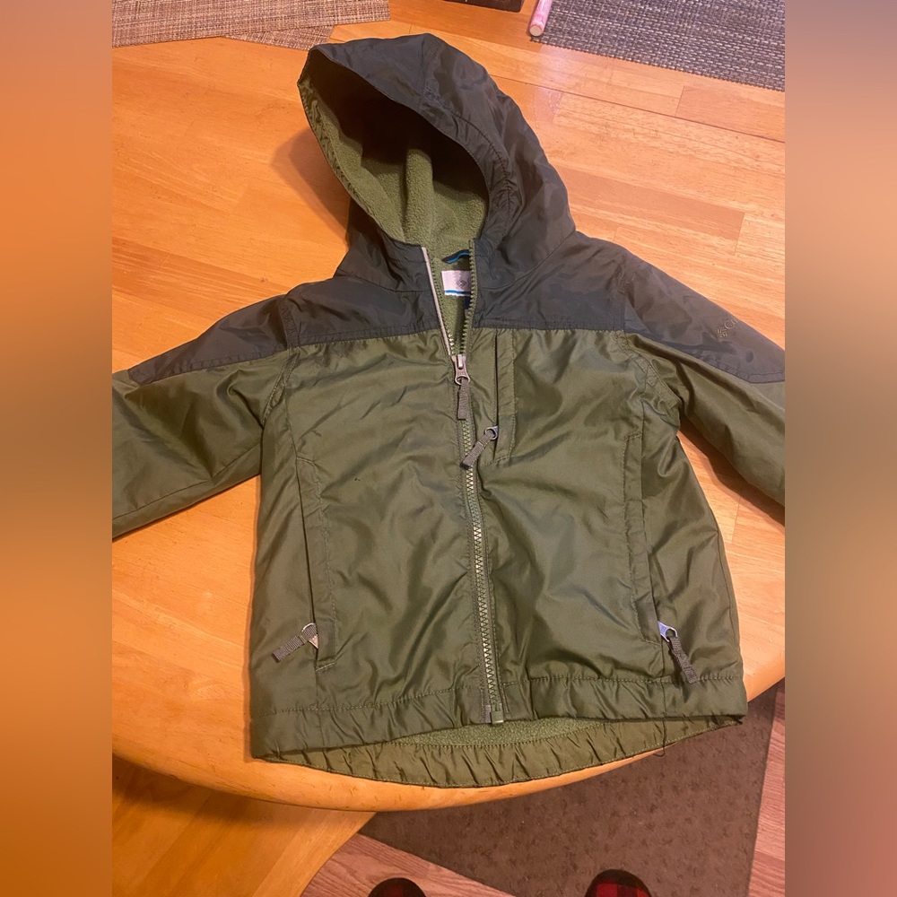 Columbia fleece lined jacket